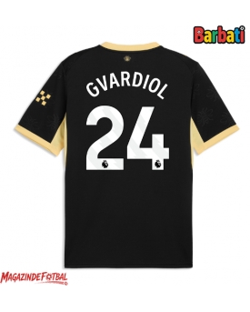 Manchester City Josko Gvardiol #24 Tricou Fotbal Replică 2026-27 Barbati Deplasare Manchester City Josko Gvardiol #24 Tricou Fotbal Replică 2026-27 Barbati Deplasare
